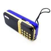 Portable FM Radio USB MicroSD TF MP3 Music Player Speaker