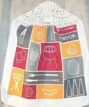 Home Decor' Kitchen Hanging Kitchen Towel BBQ Red Gray Yellow White New