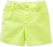 [Carter's] Baby Girl Stretch Roll-Cuff Shorts