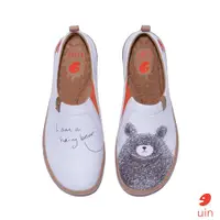 在飛比找ETMall東森購物網優惠-uin西班牙原創設計 男鞋 守護熊彩繪休閒鞋M0101192