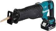 [Makita] DJR187RT Battery Reciprocating Saw 18 V and Charger in Transport Case, Black, with 1 x Battery 5.0 Ah