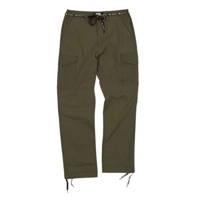 DGK Dirty Ghetto Kids "O.G.S" Cargo Pants (Olive) Straight Leg Bottoms