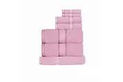 Kingtex 550gsm Cotton 7 Pce Towel Set Rose