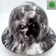 Hard Hat custom hydro dipped , OSHA approved FULL BRIM,HELL HAVE NO MERCY HADES