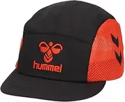 [Hummel] HJA4057 Junior Football Cap, Black x Frame Orange (90331), Black x Frame Orange (90331), One Size