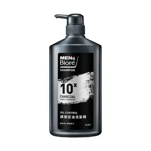 【MEN's Biore】10倍炭男性專用洗髮精750g-(抗屑勁爽/去頭皮味/調理控油)