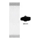 Brush Head Rod Screw Cleaner Brush Fireplace Kit Tool Set Sweep System