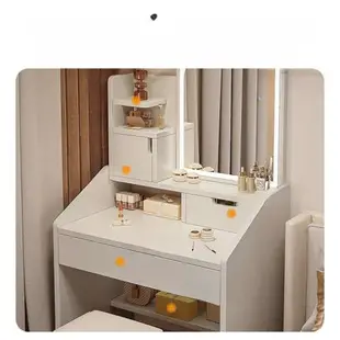 簡易小型床頭梳妝臺60cm化妝桌迷你梳妝臺小戶型簡約臥室梳妝桌
