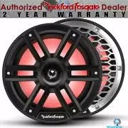 ROCKFORD FOSGATE M2-8HB BLACK 8" LIGHTS MARINE HORN TWEETERS BOAT SPEAKERS NEW