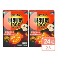 在飛比找momo購物網優惠-【易利氣】磁力貼 1300高斯X2盒(24粒/盒)