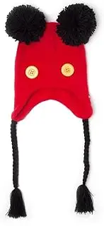 [Disney] Mickey Mouse Beanie Laplander Hat Novelty Ears Official Unisex One Size