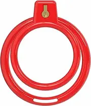 Lightweight Resin Male Chastity Cage Chastity Device with Invisible Lock, Double Penis Cage Bondage Gear for Beginner with 6 Cock Rings, 3 Coding Locks & 2Keys Adult Sex Toy