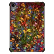iPad mini (6th gen) iPad Impact Case AMONGST THE FLOWERS IPAD, FLORAL GARDEN COLORFUL ABSTRACT PRETTY BLOOM PAINTING By Ebi Emporium