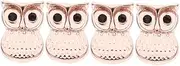 ifundom 4pcs Unique Watchband Watch Band Accessory Charms for Silicone Straps Design