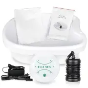 Ionic Detox Foot SPA Bath Tub Machine Ion Chi Cleanse W/ 2 pack Array for Home