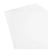 EVA Foam Sheets, [for Cards] - 11x8 Inch 1.7mm Thickness / White / 6 Pcs