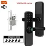 Smart Door Lock Wifi Electronic With Fingerprint Smart Card Password Key Unlock