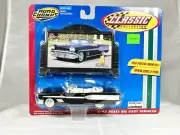 Road Champs 1958 Pontiac Bonneville - Black & White Convertible 1:43 Diecast NIB
