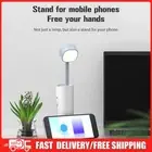 USB Foldable Desk Lamp Flashlight Reading Book Light 3-speed Night Light (White)