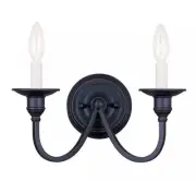 Livex Lighting 5142-67 Cranford Wall Sconce In Olde Bronze