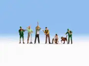 Noch 15060 Ho Scale Hunters and Loggers Pcs. 6