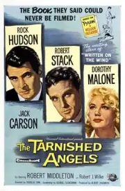 The Tarnished Angels poster Rock Hudson Robert Stack Dorothy M- 1958 Old Photo