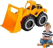 Excavator for Kids - Educational Toys Construction Trucks Pull Back Car - Interactive Games Preschool Learning, Excavator Toddler Games Car Collection for Boys Girls Over 3