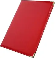 jojofuny Portfolio Organizer Binder PU File Folder with Corners Multi Functional Document Holder for Office Use for Businessmen and Students Efficient
