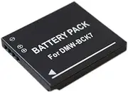 DMW-BCK7E ELASO Replacement Battery Compatible with PANASONIC Lumix DMC-FS45 FS40 FT20 FX78 FX80 FH2 FH4 FH6 S1