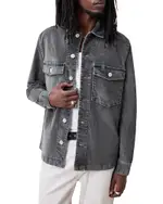 Allsaints Harrier Cotton Stretch Shirt