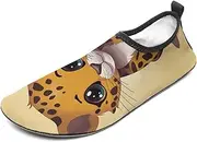 [BTCOWZRV] Water Shoes for Women Men Tiger Water Sports Shoes Slip-on Breathable Lightweight Athletic Aqua Sock
