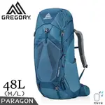 【GREGORY 美國 48L PARAGON登山背包ML《葛雷夫藍》】126843/專業健行背包/後背包/旅遊