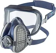 GVS SPR406 Elipse Integra P3, masque de protection combiné avec lunettes de protection, avec filtres remplaçables et réutilisables inclus