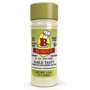 Benson's - Table Tasty Salt Substitute - No Potassium Chloride Salt Substitute -