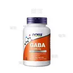 【臺灣熱賣】美國 諾奧NOW FOODS 氨基丁痠 GABA 500MG 100粒