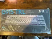 Logitech G915 TKL Wireless Gaming Tactile Keyboard, US International - White