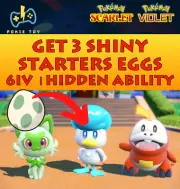 ALL 3 STARTERS SHINY EGGS 6IV with Hidden Ability! | SPRIGATITO, FUECOCO, QUAXLY