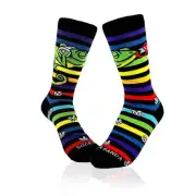 Musical Chameleon Socks from the Sock Panda (Adult Small - Shoe Sizes 2-5)