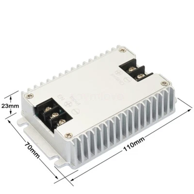 New DC Converter 12V 24V to 5V 20A 100W Step-down Buck Power Supply Module Car