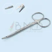 OR Grade Littler Suture Tissue Dissecting Scissors Curved 4.5" Blunt Tip ENT