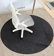 Floor Protection Mat Floor Protection mat Gaming Office Chair mats, Chair mat Office mats for Hard Floors Non-Slip, Scratch-Resistant Chair pad, Office Chair pad Carpet, Round Carpet is Used