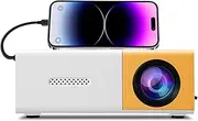 Smart Mini 1080p 6000LM Brightness for Home Entertainment, Meetings and Games, Small Travel