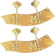 Levemolo Double Bass String Tuning Peg Alloy String Tuner Knob Set Replacement Parts Easy to Fit