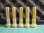Hex Head Cap Screw N04104.062.0250, ST,YP,GR.8,2.5",5/8"-11, (5PK) (G)