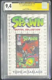 Spawn: Capital Collection #1 #NN (Image, 1993) CGC 9.4 Signed by Todd McFarlane