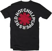 [Red Hot Chili Peppers] T Shirt Classic Asterisk Band Logo Official Mens Black