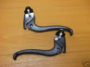 2 BICYCLE BMX KIDS LADIES BIKE BRAKE BLACK LEVER NEW TW
