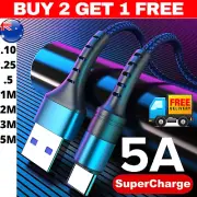 5m 3m 2m 1M Type C cable to USB Type A Data Cable MALE Samsung galaxy note S9