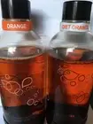 Soda Rings-Labels for SodaStream Bottles. Orange & Diet Orange