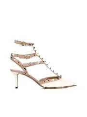 Valentino Garavani Rockstud Ankle Strap Pumps